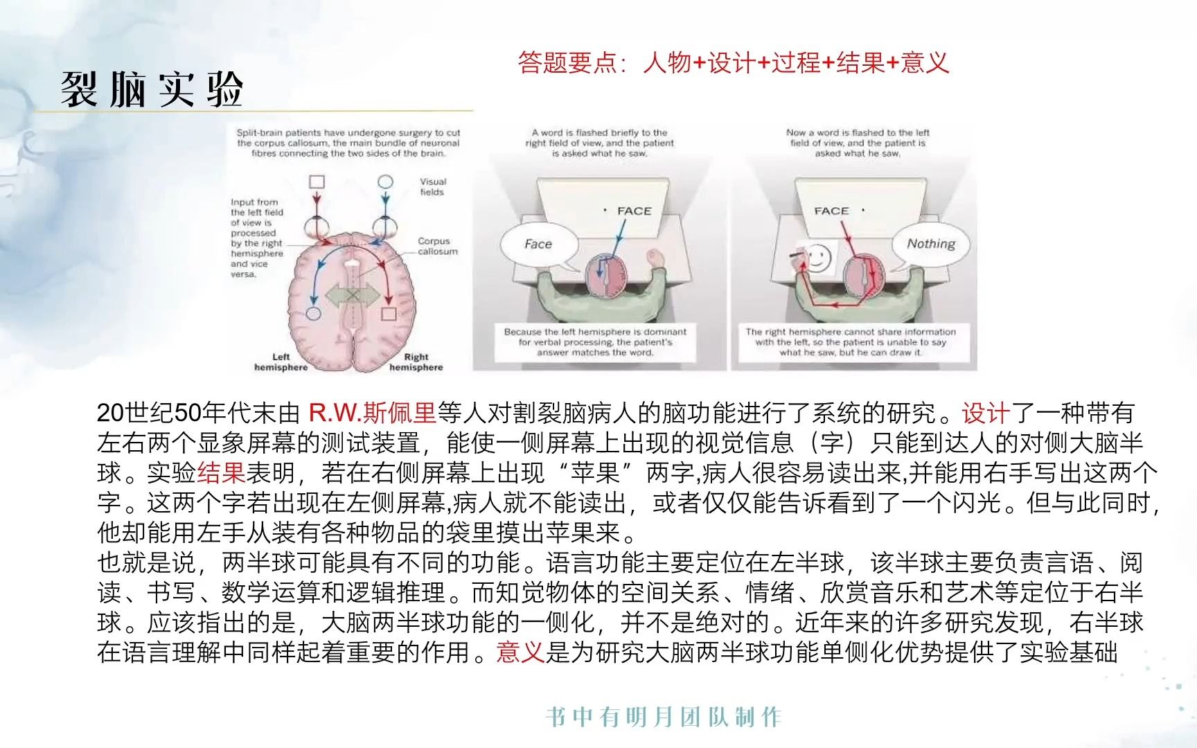 [图]心理学考研之普通心理学重点补充