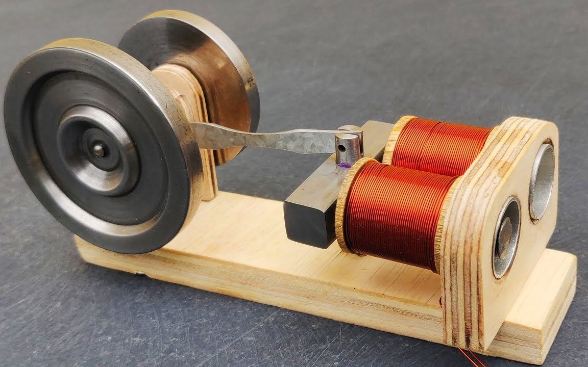 利用电磁感应原理技术制造大功率发动机,轻松掌握核心科技_哔哩哔哩