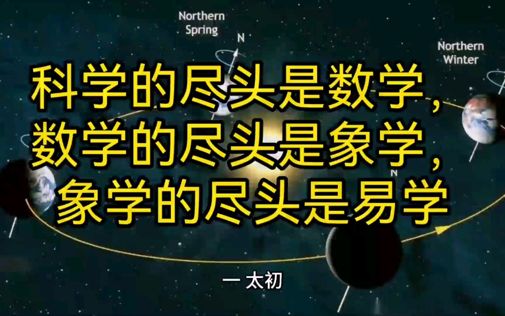 科学的尽头是数学,数学的尽头是象学,象学的尽头是易学哔哩哔哩bilibili