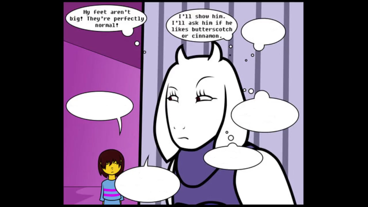 undertale有声漫画走廊测试羊妈心里戏满分