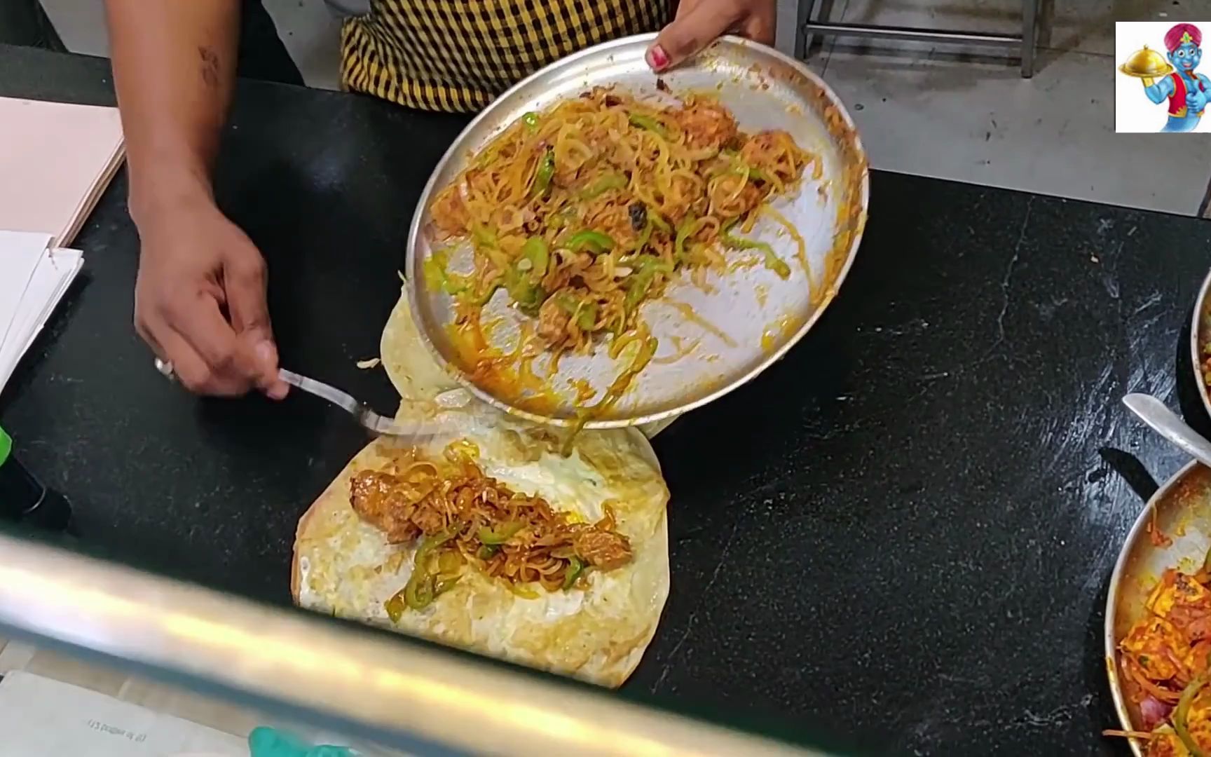 67印度街头最正宗手抓饼诠释什么叫干净卫生手抓食物才是灵魂