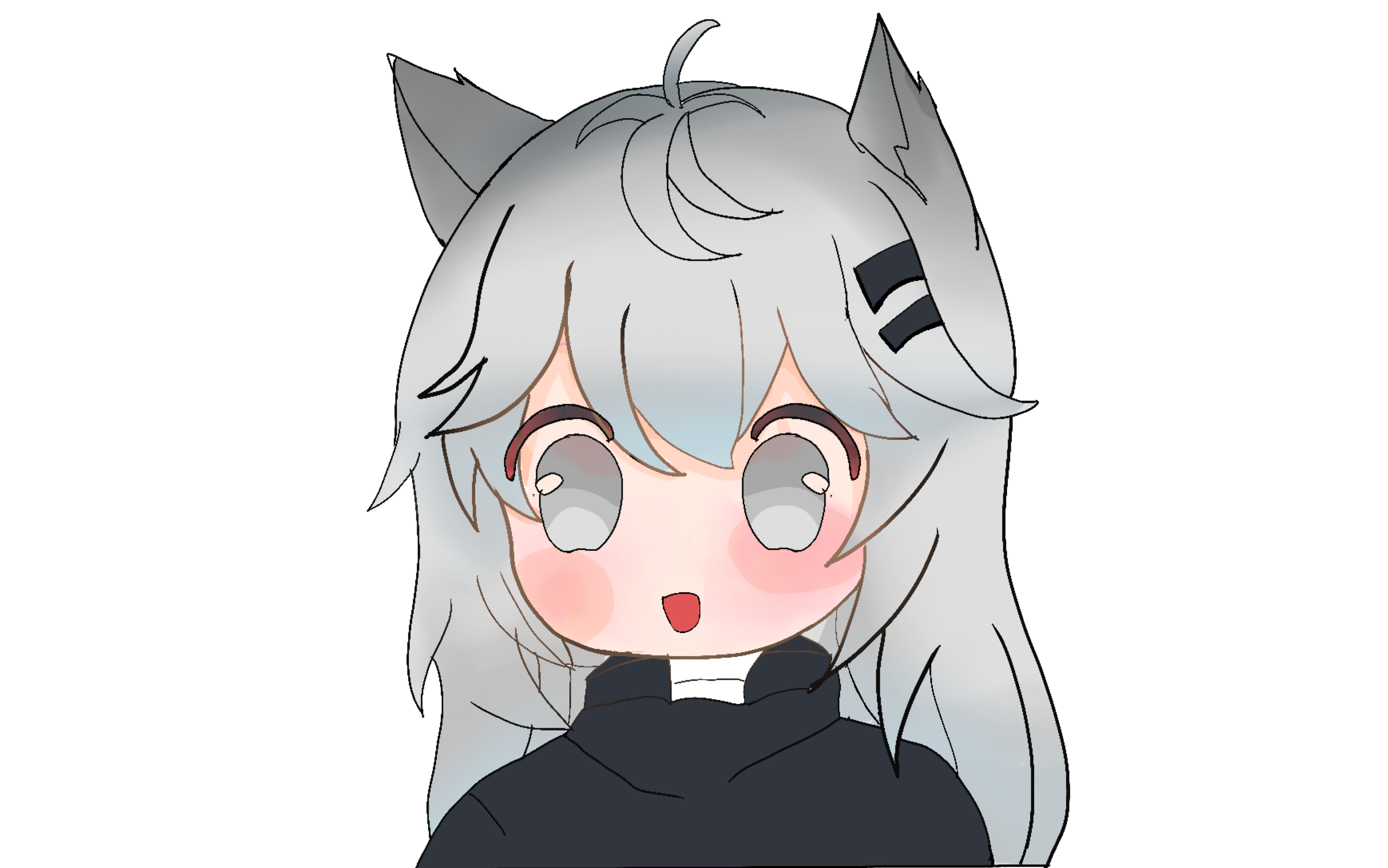 【明日方舟可爱双狼手书】ring ring ring