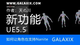UE5.5新功能07让角色也能支持Nanite！