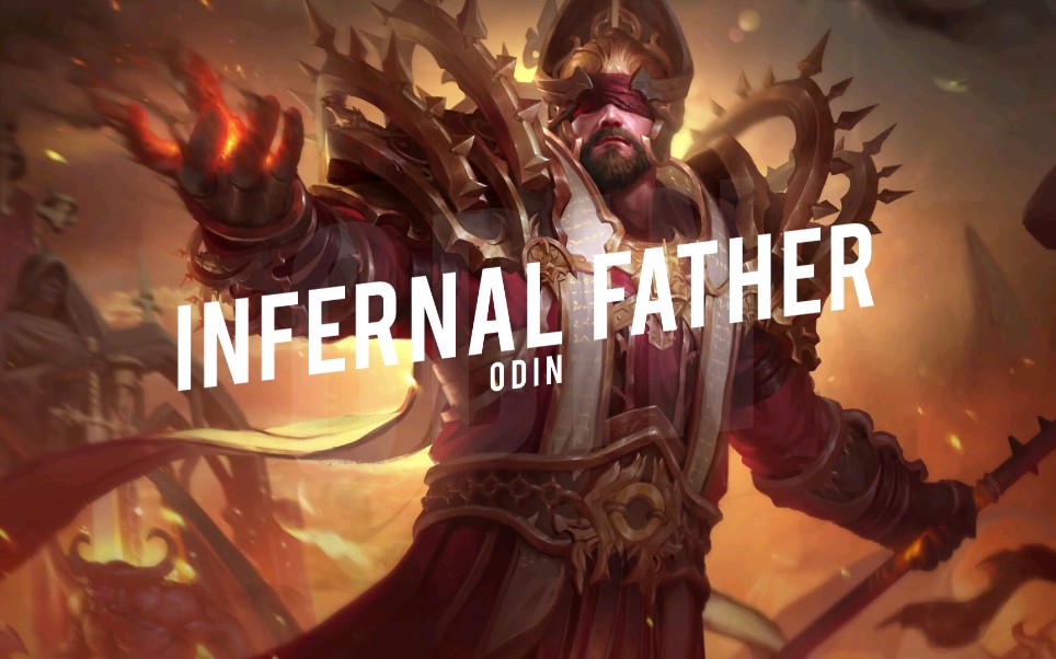 smite神之浩劫奥丁新皮肤演示