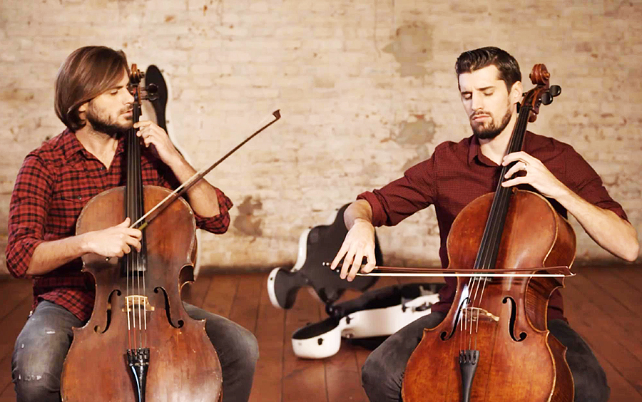 【提琴双杰】2cellos演奏黄老板热单perfect