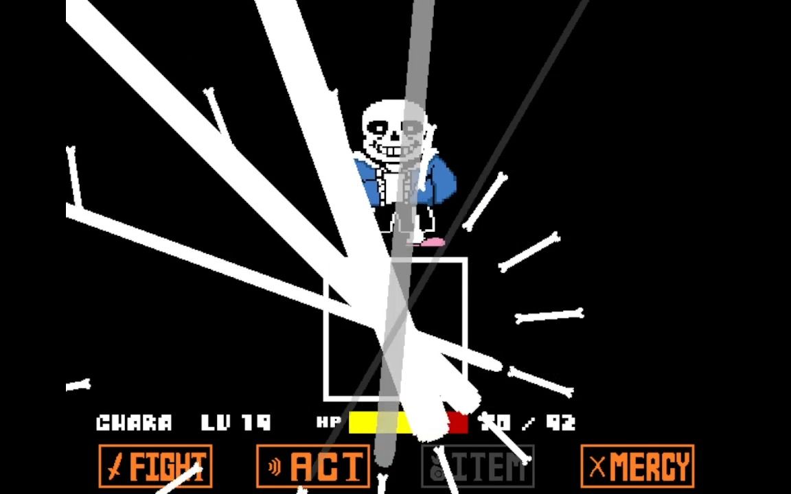 【传说之下】原版衫斯战 原弹幕模式发布(demo)