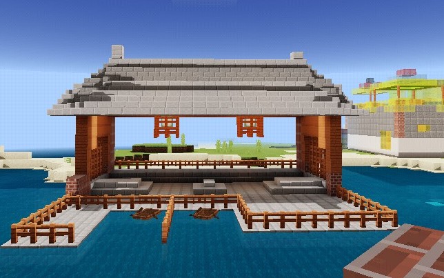 在我的世界里建一个港口