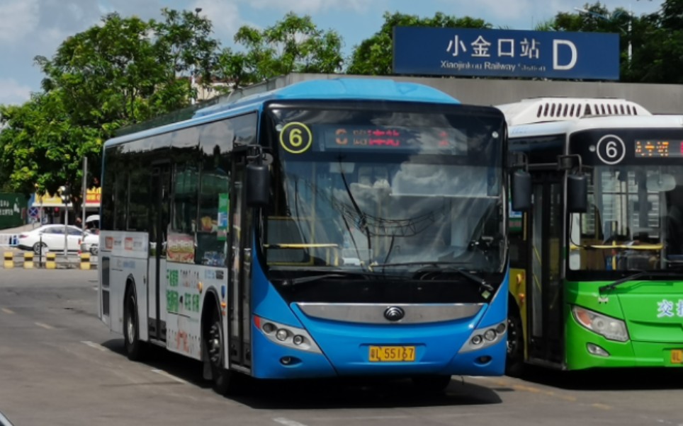 【娜維婭不愛我】【雲乘車】惠州公交6路宇通zk6105chevnpg4運行錄影