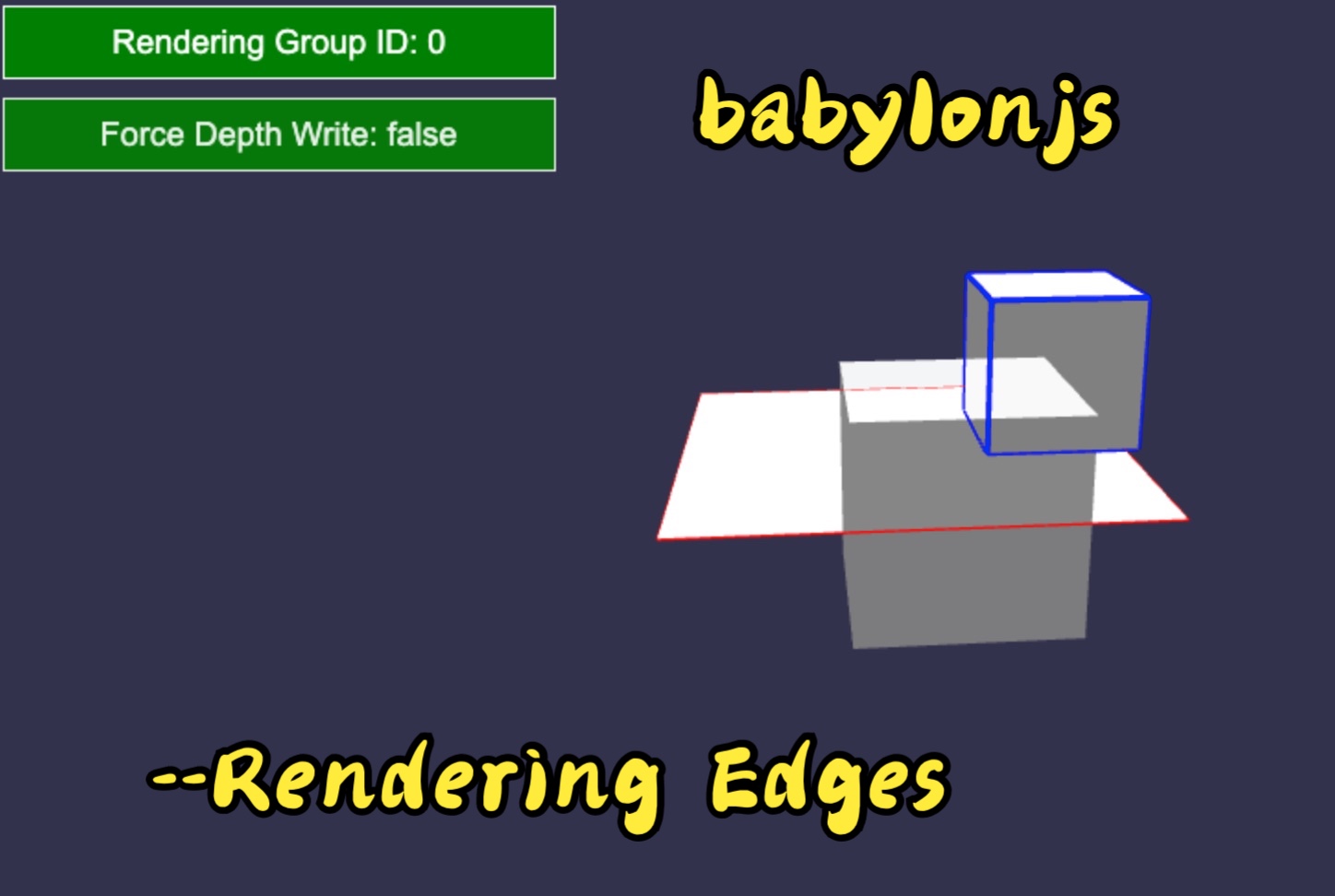 babylonjs文档学习——渲染边缘哔哩哔哩bilibili