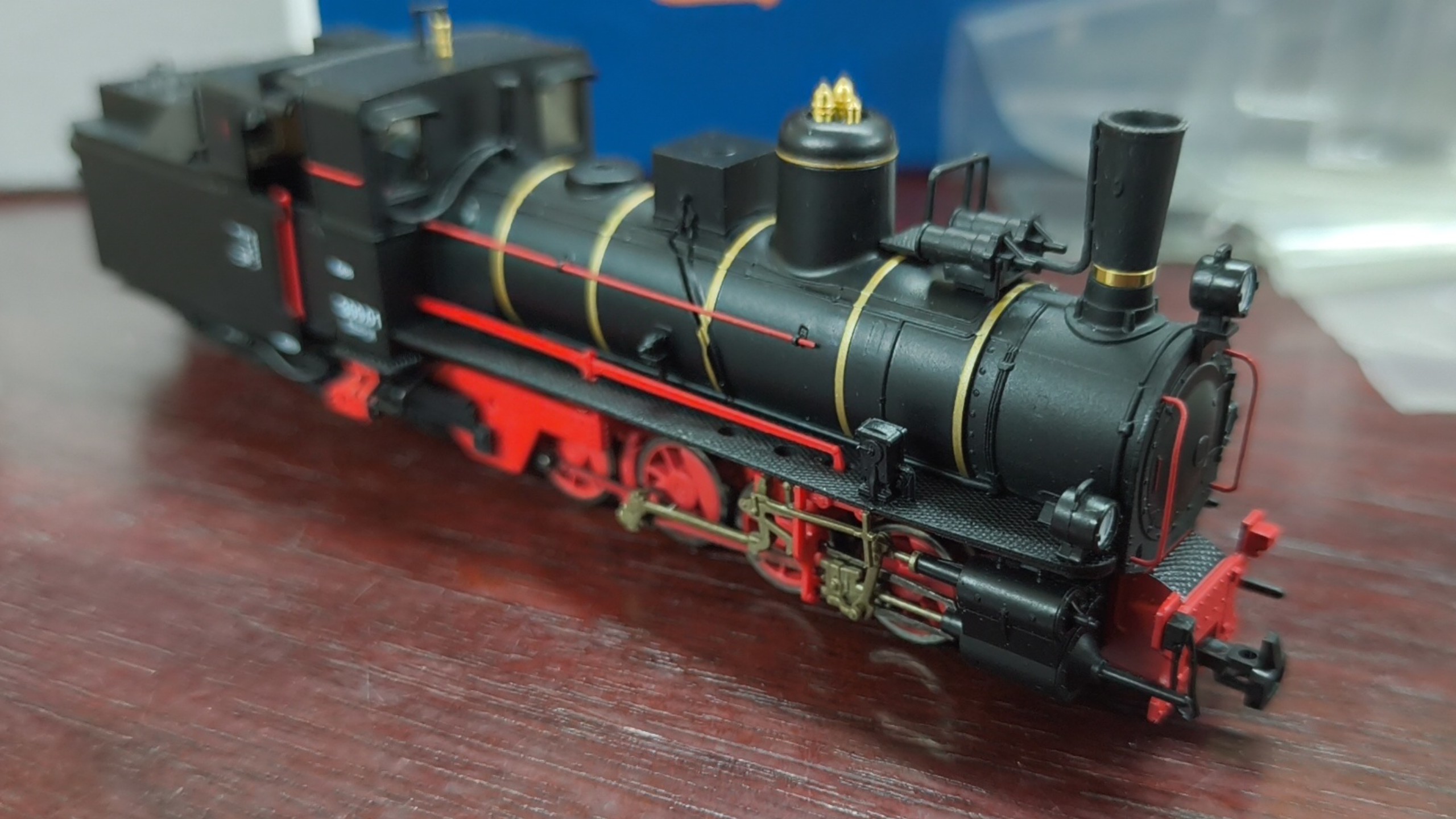 展示解说ho比例roco出品数码音效版奥地利铁路399型窄轨蒸汽机车模型