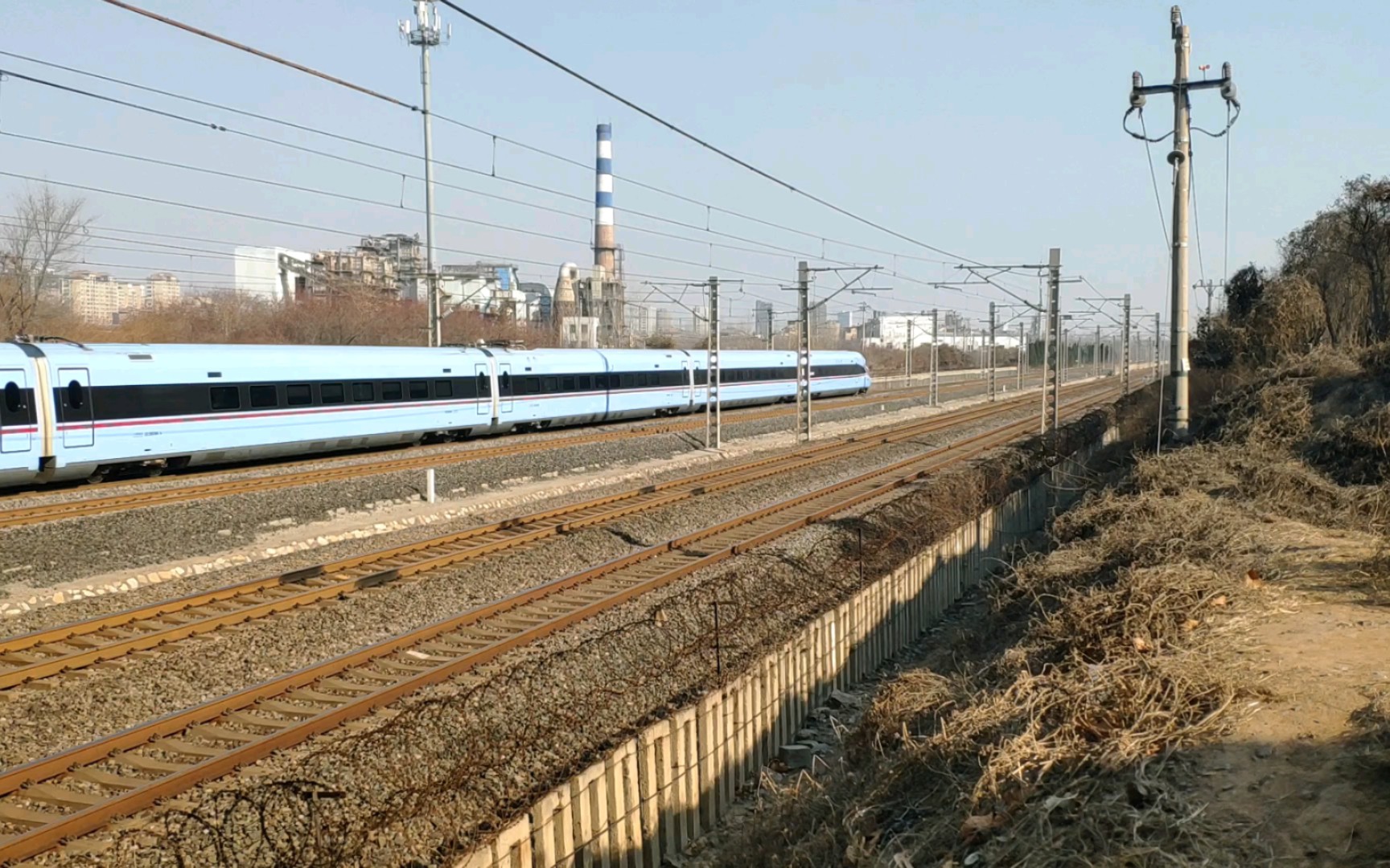 胶济客专2月4日拍车