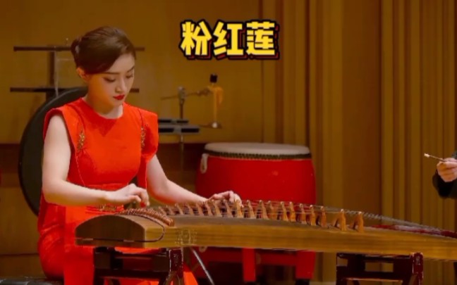 [图]文陈子涵古筝独奏潮州筝曲《粉红莲》，特邀椰胡伴奏王培瑜老师