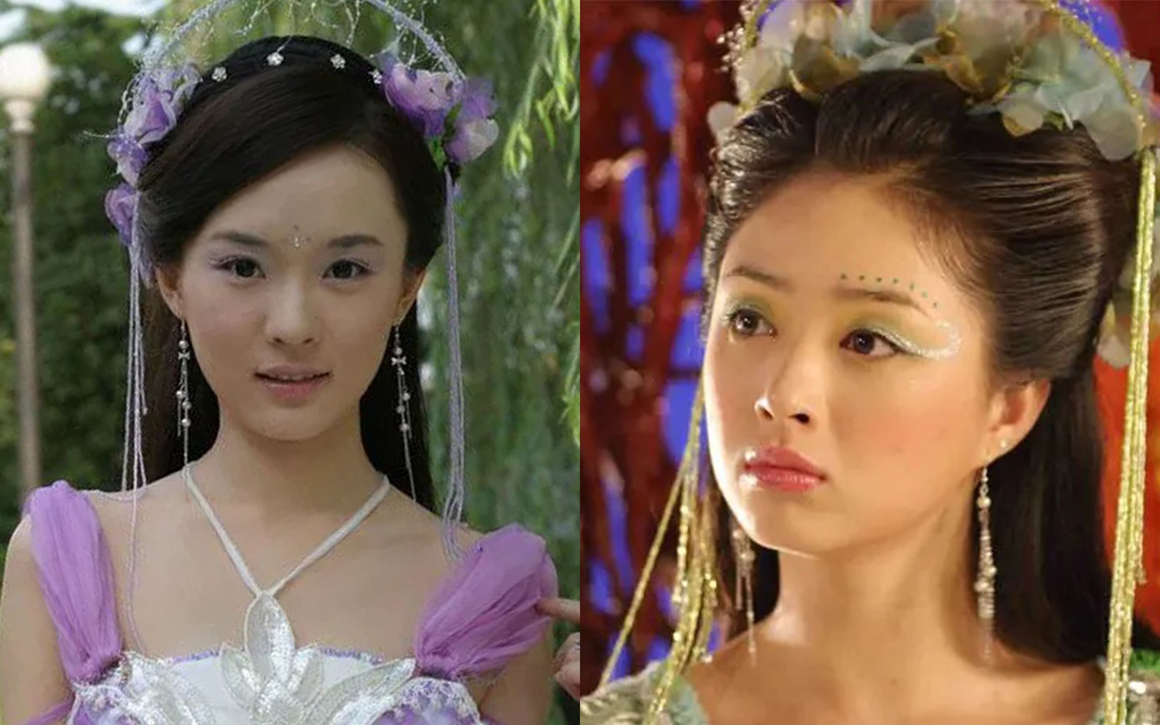 《欢天喜地七仙女》明星今昔对比,蒋欣事业大火,霍思燕被宠成宝