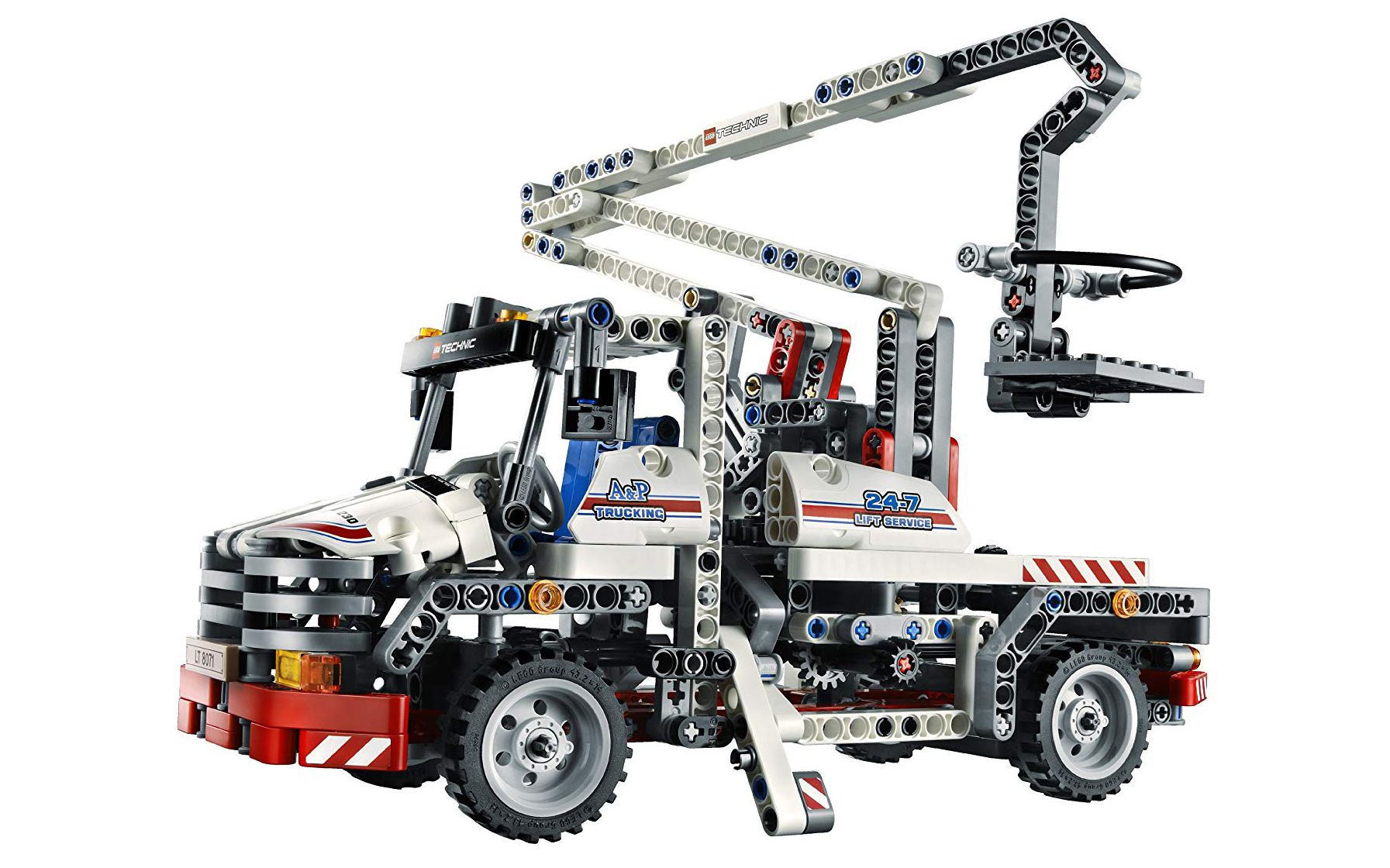 乐高lego 8071 科技机械组 铲斗车 2011速拼评测_哔哩哔哩 (゜-゜)つ