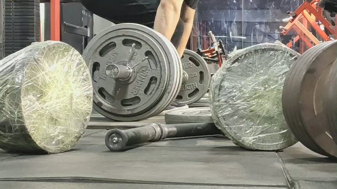 徒手硬拉193kg 184kg5个 好兄弟男哥的狂暴硬拉,吾荒回来