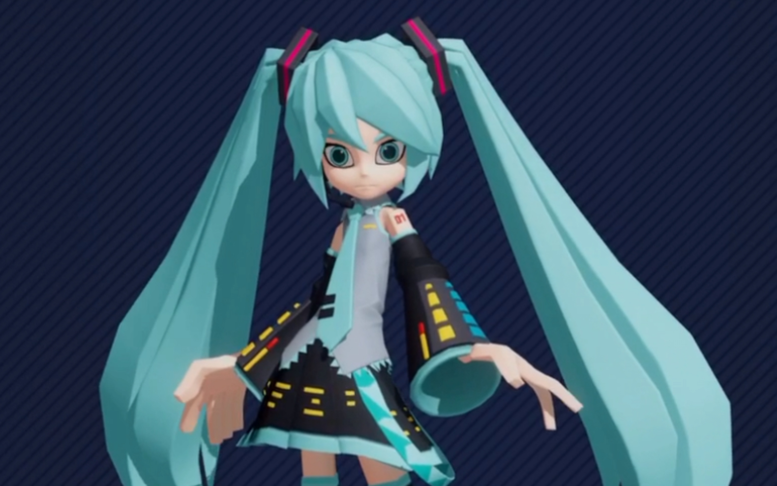 【凹凸世界联动】初音未来 镜音铃 模型展示_哔哩哔哩_bilibili