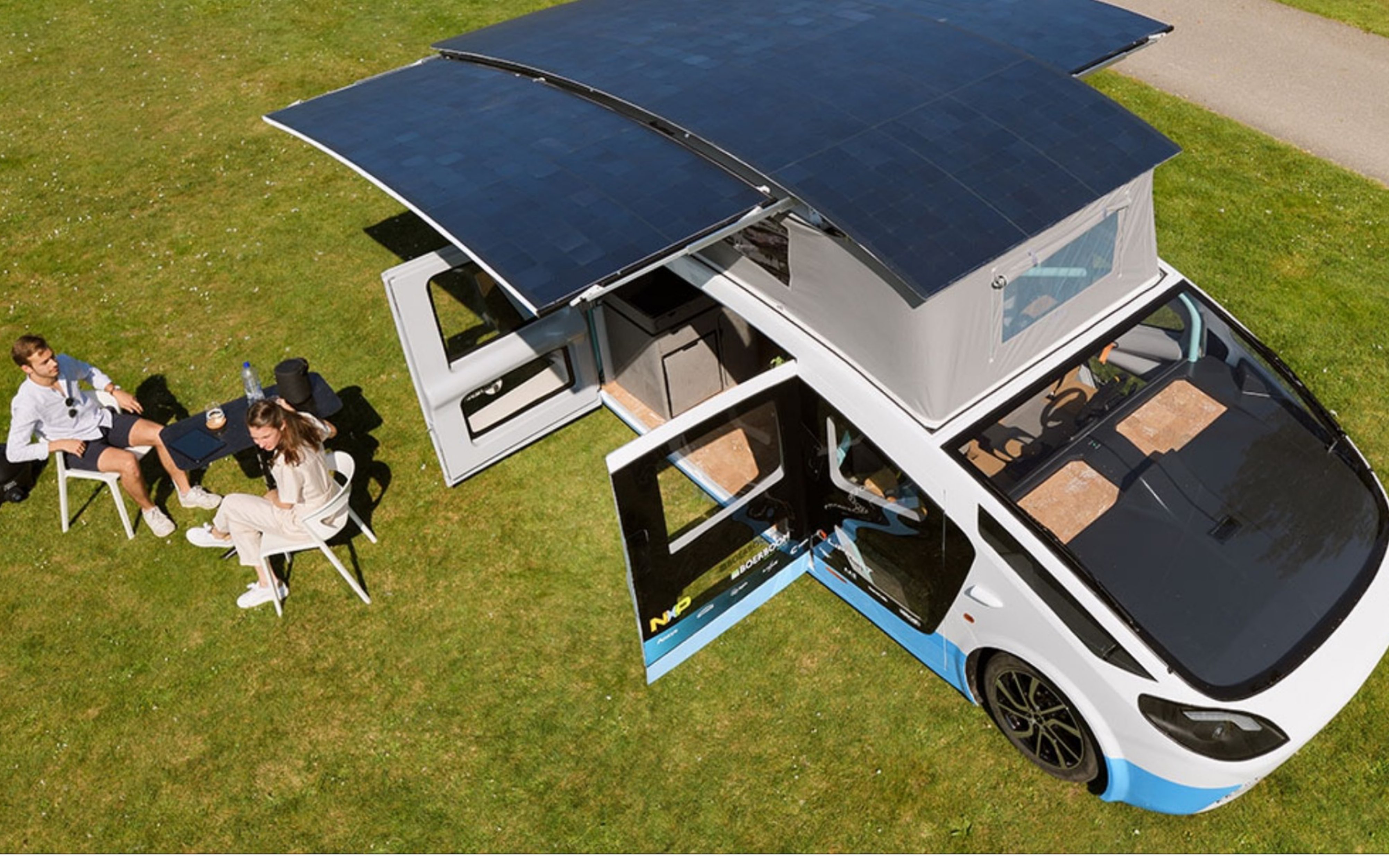 太阳能房车问世,晒一谈能跑730公里