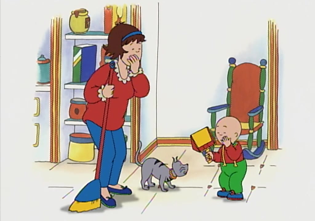 b8-7 美音启蒙动画片《卡由》(caillou)5季 无字幕 英文版
