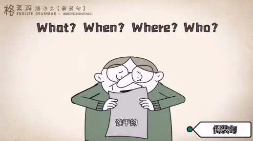 杂学都学不会的倒装句？一分钟搞定它！