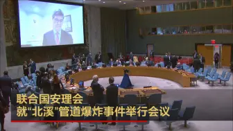 Descargar video: 联合国安理会就“北溪”管道爆炸事件举行会议