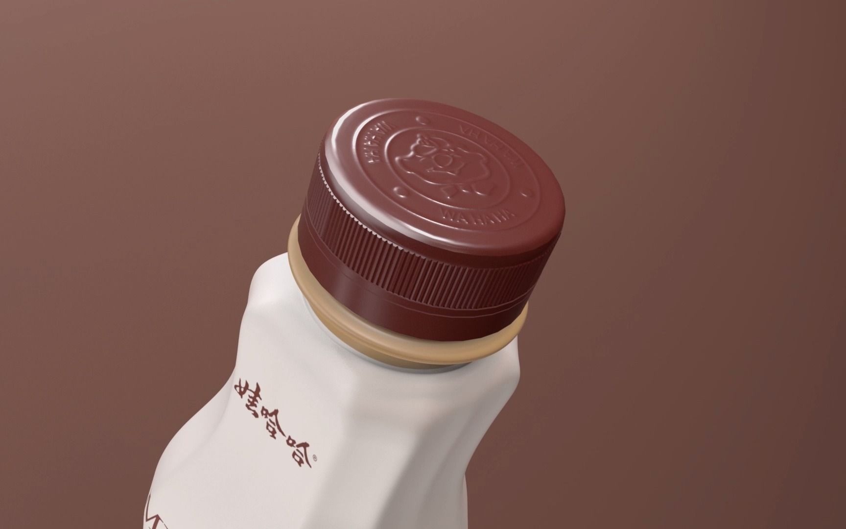 大广赛哇哈哈黑糖奶茶c4d作品