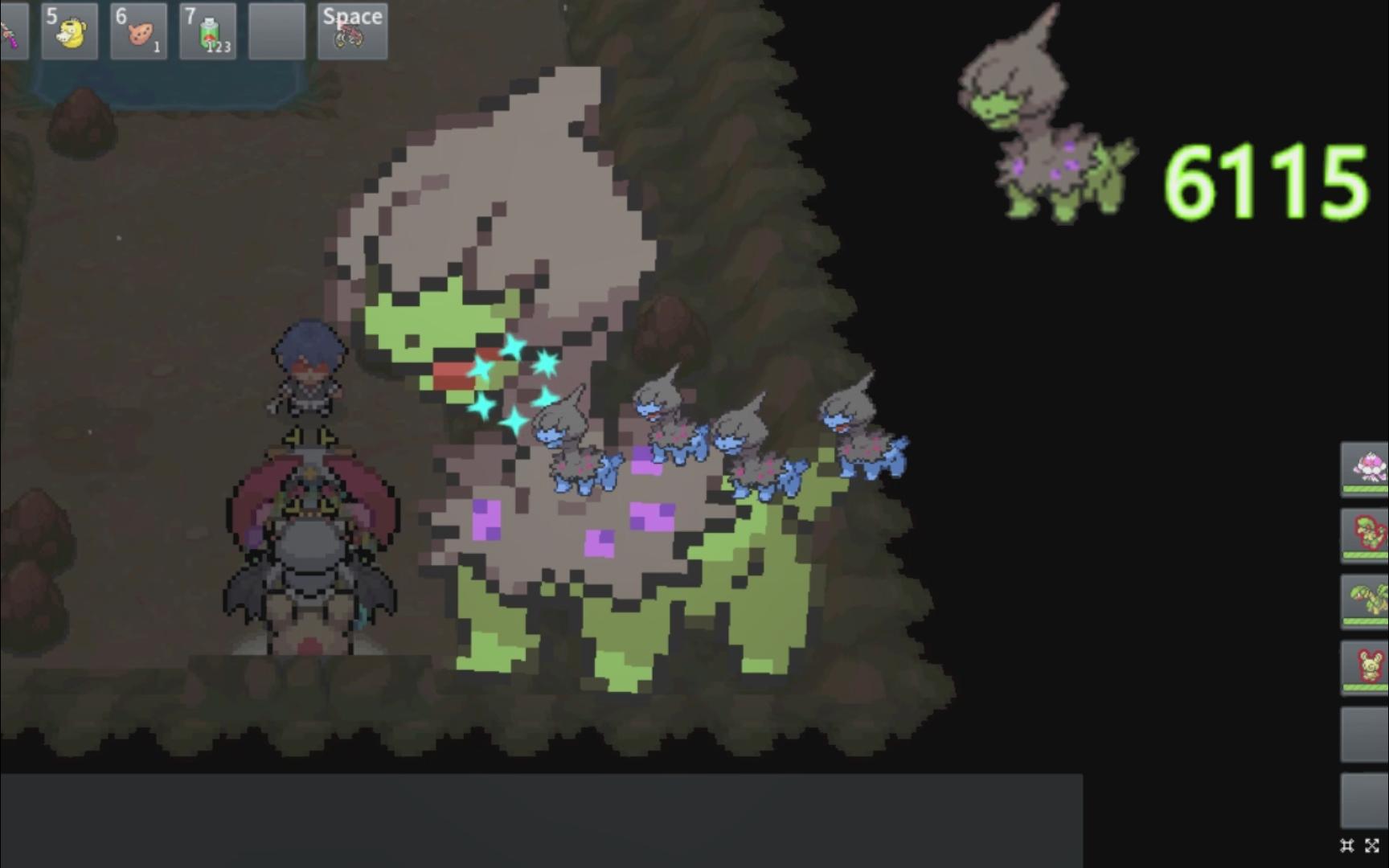 【pokemmo】收服闪光单首龙!1447=23