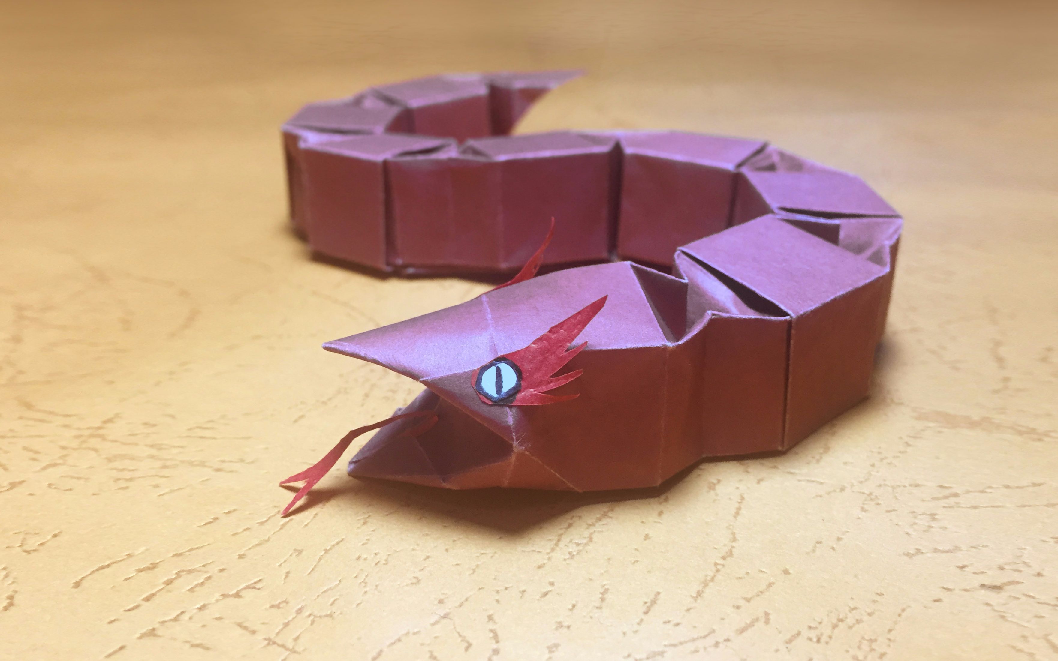 折一只可爱的"玩具小蛇",小朋友们都喜欢,多少人的童年回忆!