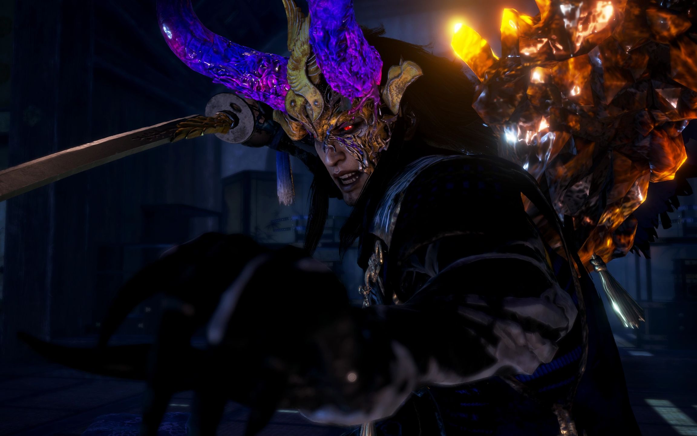 【仁王2】60帧 太刀 浅井长政 一周目无伤(开始玩太刀了,今天刷了一