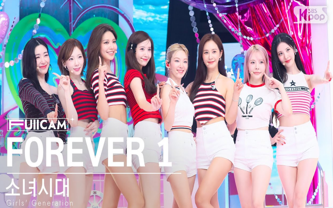 [图]220821 少女时代《Forever 1》打歌舞台+4K直拍， we're still forever one！