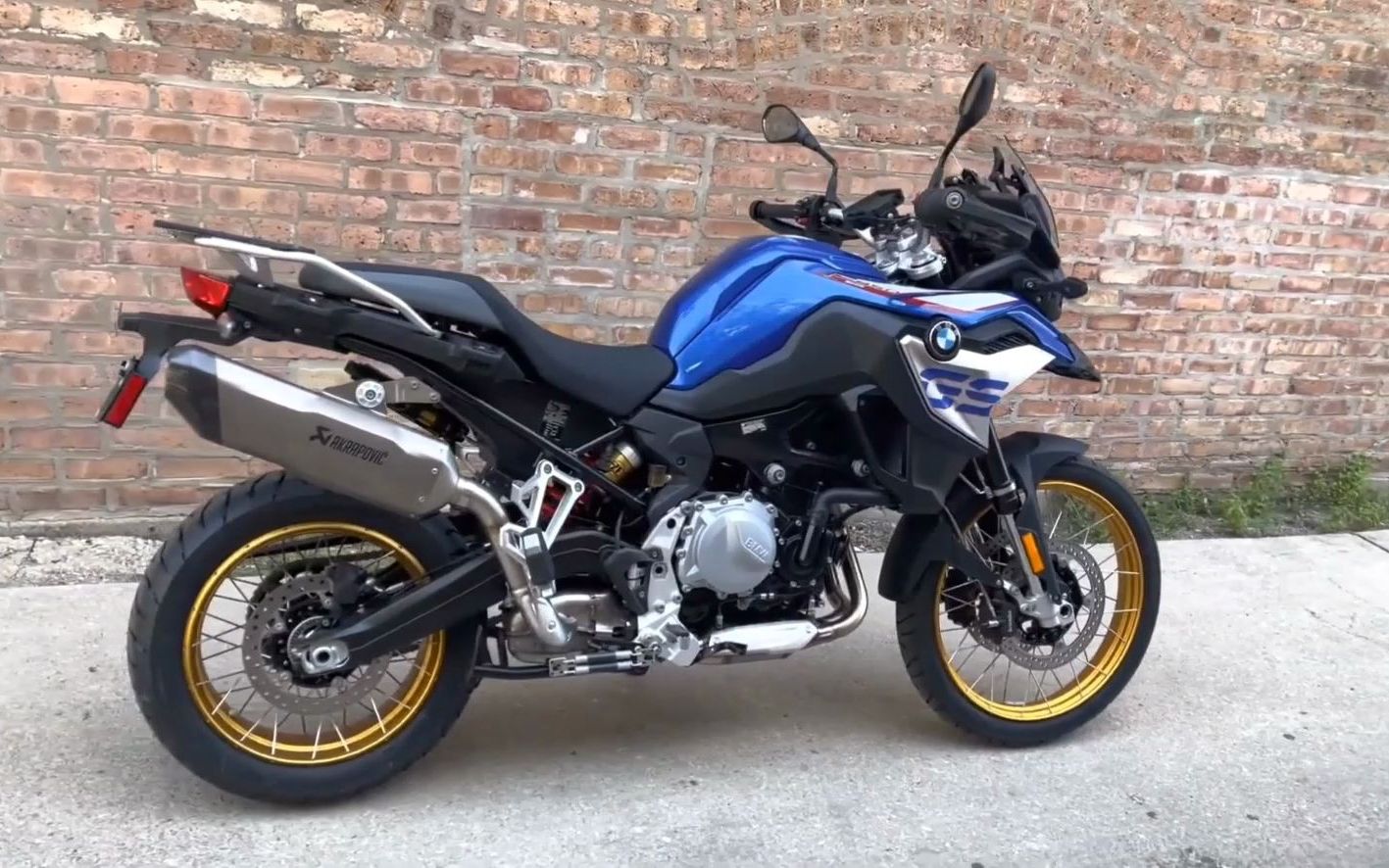 2022 bmw f850gs rallye实车展示