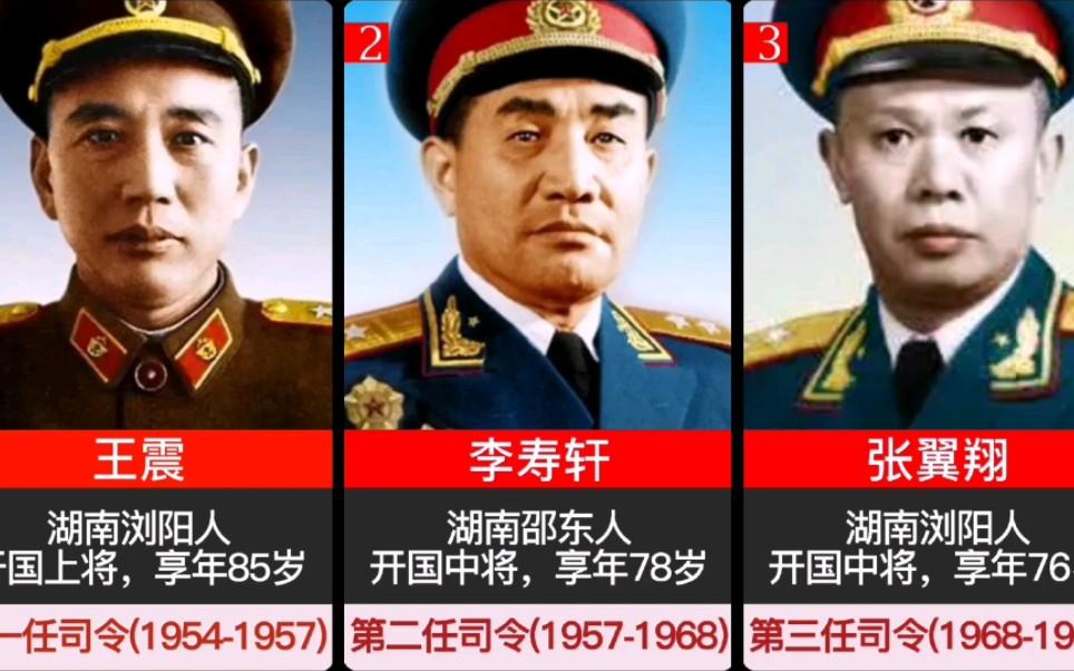 [图]铁道兵存在30年，有6任司令员与政委