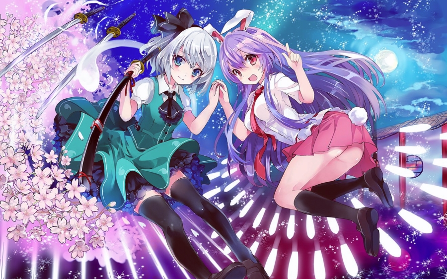 【东方同人】妖梦与铃仙,两受相遇必有一攻