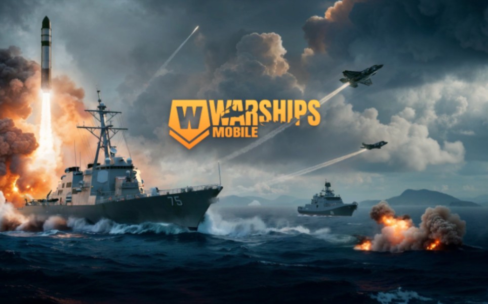 现代战舰的竞争对手横空出世!试玩warships mobile