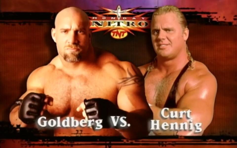 【经典回顾】WCW Monday Nitro 1999.07.26 Goldberg vs Curt Hennig哔哩哔哩bilibili