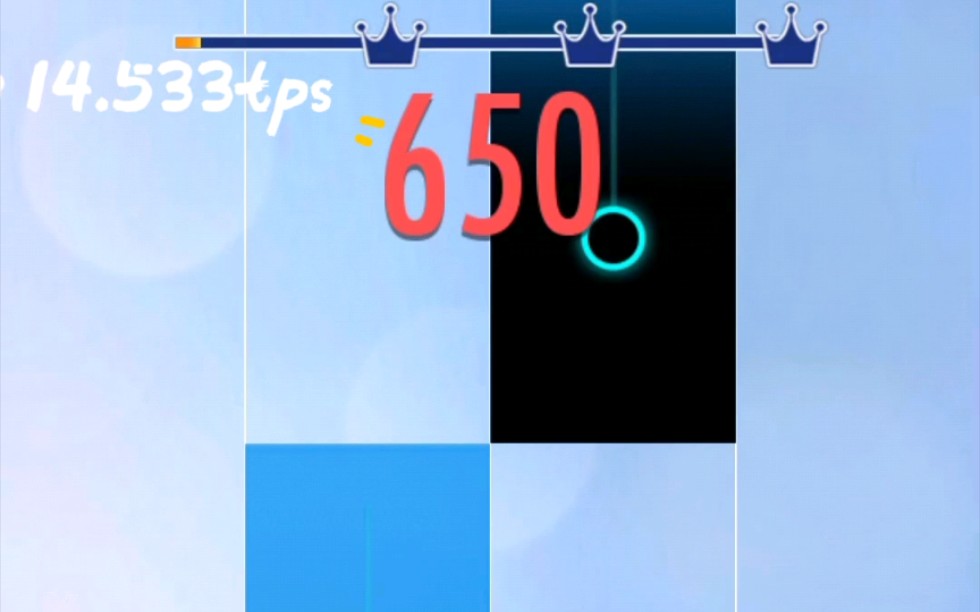 【钢琴块2自制谱】14速两只老虎爱跳舞三星