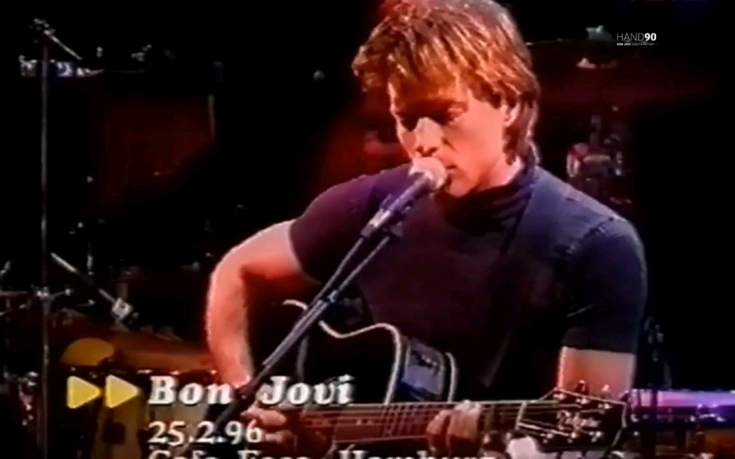 [图]These Days (acoustic)-Bon Jovi 1996 Hamburg