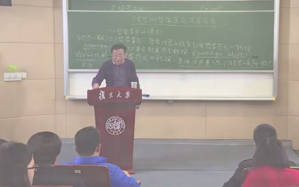 复旦王德峰:马克思哲学革命 5.5.哲学革命的成果(上)哔哩哔哩bilibili