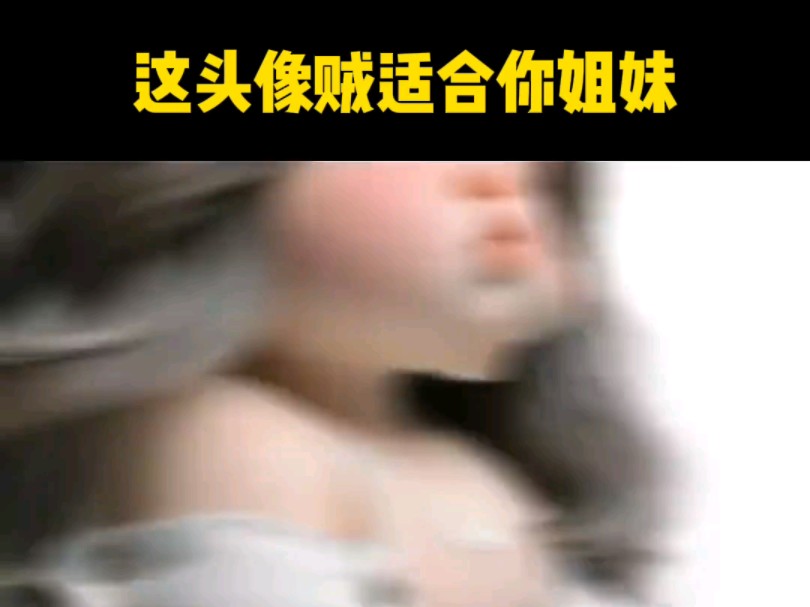 这头像贼适合你姐妹哔哩哔哩bilibili