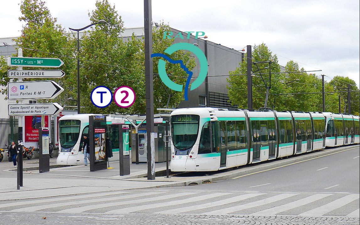 【有轨电车pov】法国客流最大的有轨电车线路-----法国巴黎有轨电车2