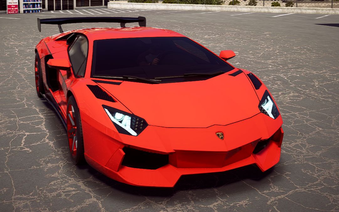 兰博基尼大牛 埃文塔多 lamborghini aventador coupe