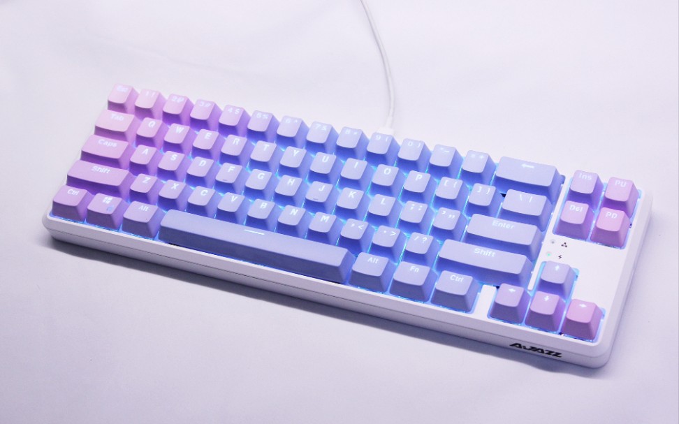 用ttc金粉轴改装68键蓝牙双模机械键盘,完成后的效果是真香呢还是真香