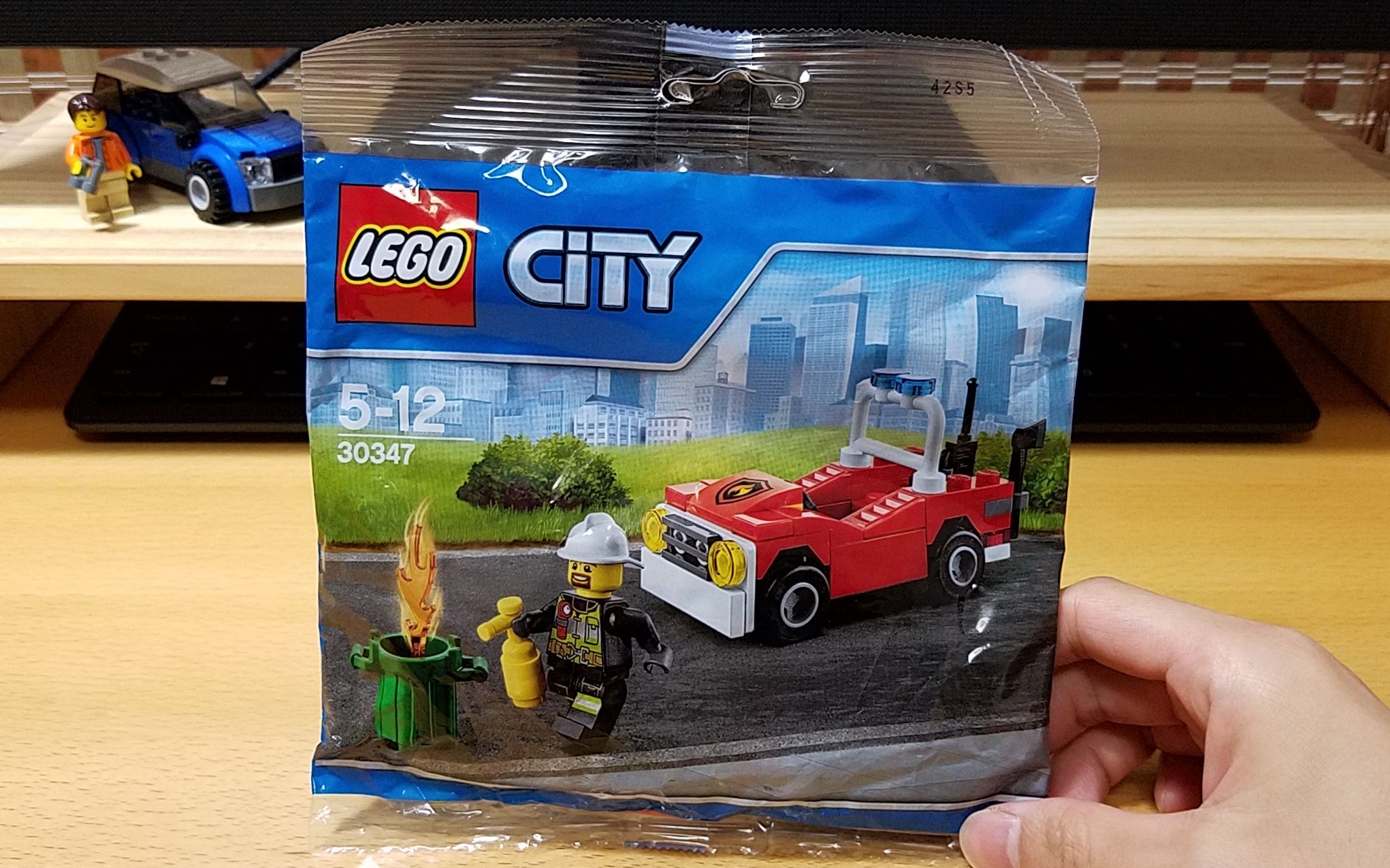 乐高lego30347消防小车