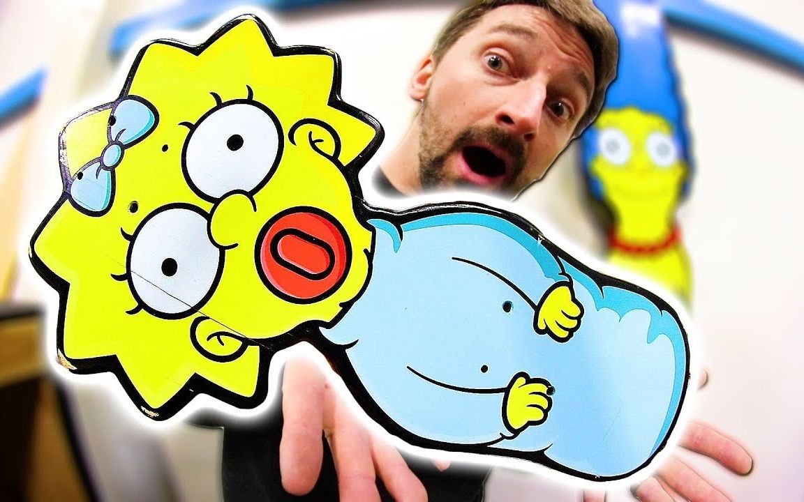 maggie simpson滑板_哔哩哔哩_bilibili