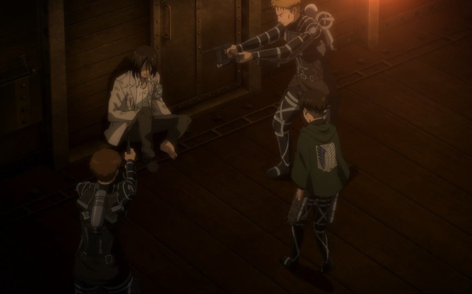 【进击的巨人 最终季】兵长暴踢艾伦Ⅱ