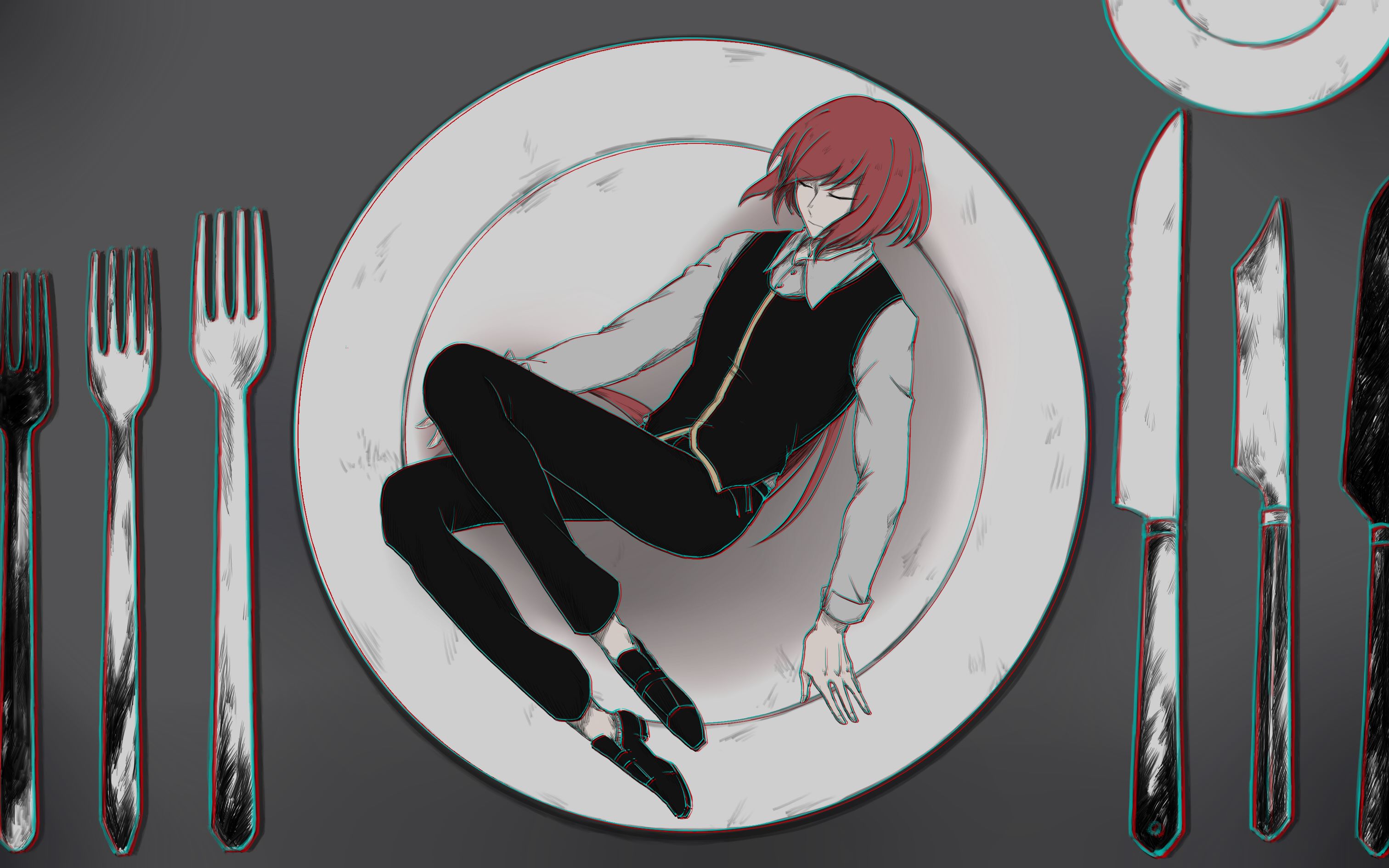 【oc手书】苦巧克力装饰