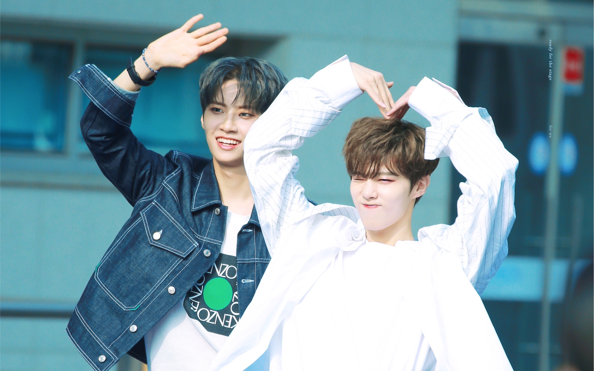 【李镇赫x金宇硕】伟信甜蜜上班路 | 190630 blue carpet ceremony 三