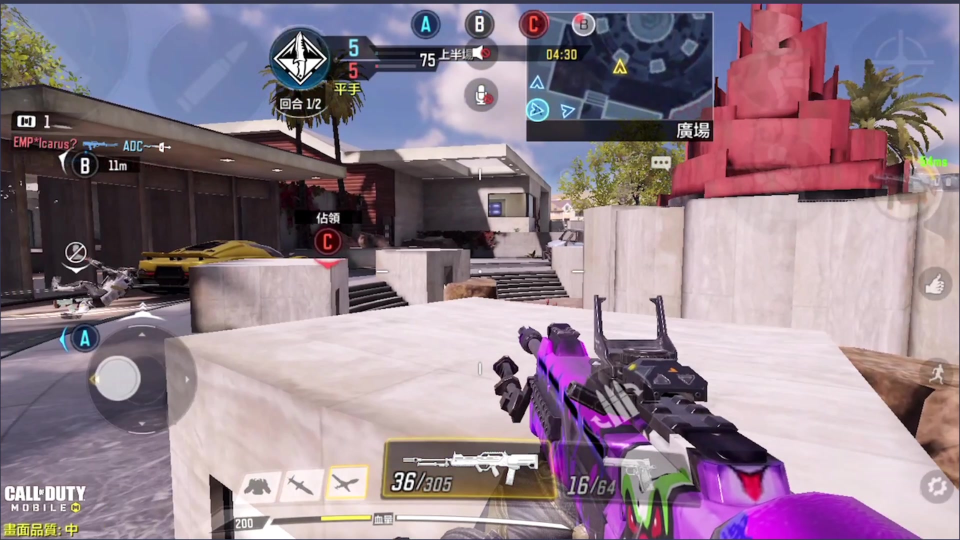 codm傲君tga冠军狙击手拿起机枪就是秀