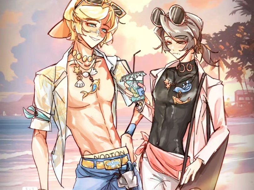 【第五人格/殓勘】柠檬汽水,夏日与你.