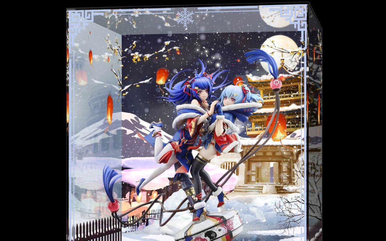 七古力 高透主题展示盒 适用于 gsas 哔哩哔哩 2233 拜年祭2020限定