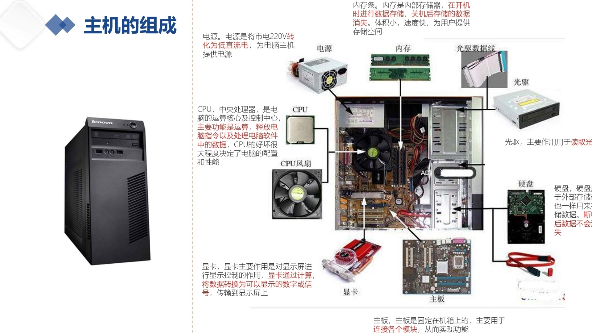 [图]初中信息科技课程《计算机的硬件系统》游戏化教学微课